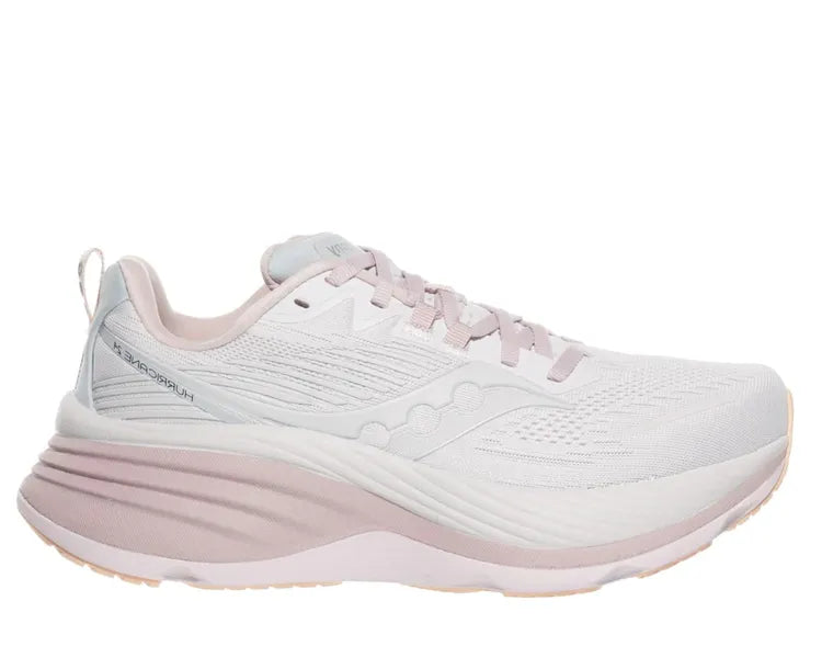 Women's Saucony Hurricane 24, Cloud/Boom, 6.5 B Medium