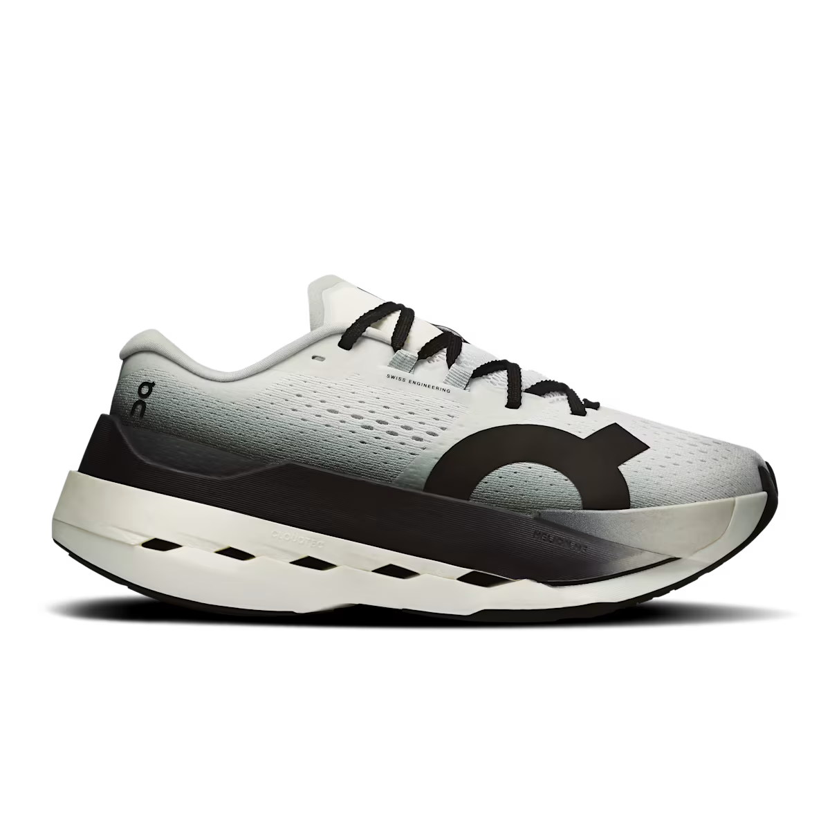 Women's On Cloudboom Max, White/Black, 6 B Medium
