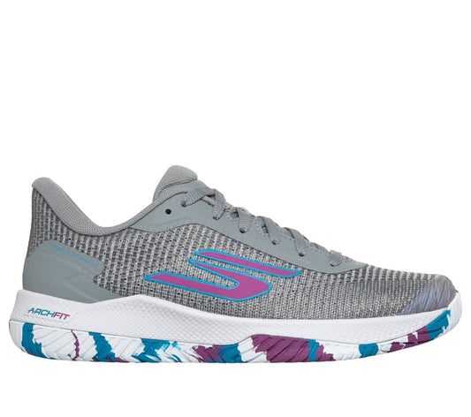 Women's Skechers Viper Court Pro 2.0, Gray, 7 B Medium