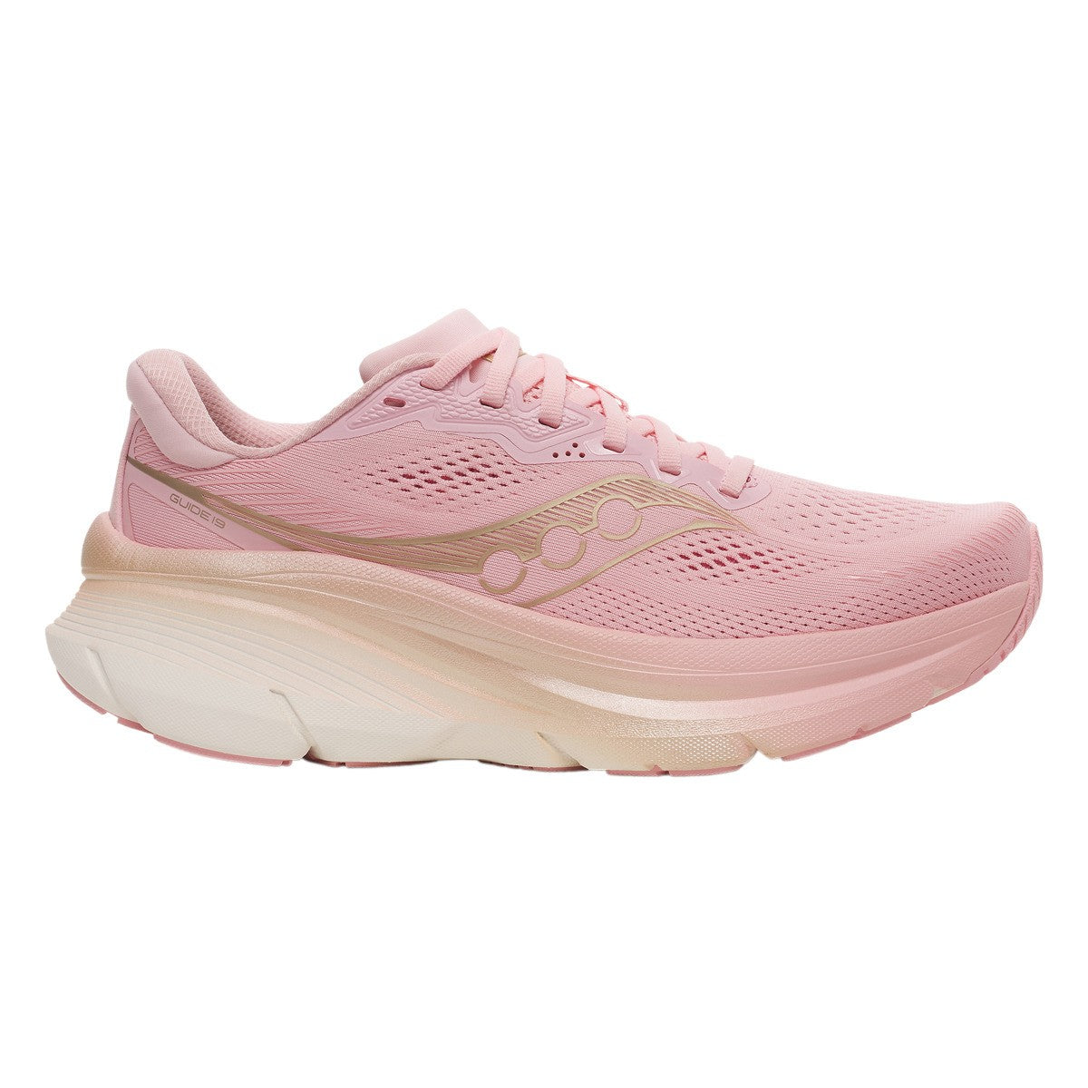 Women's Saucony Guide 19, Touch/Ivory, 8.5 B Medium
