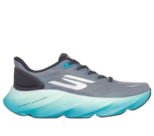 Men's Skechers Aero Burst, Gray/Blue, 10.5 D Medium