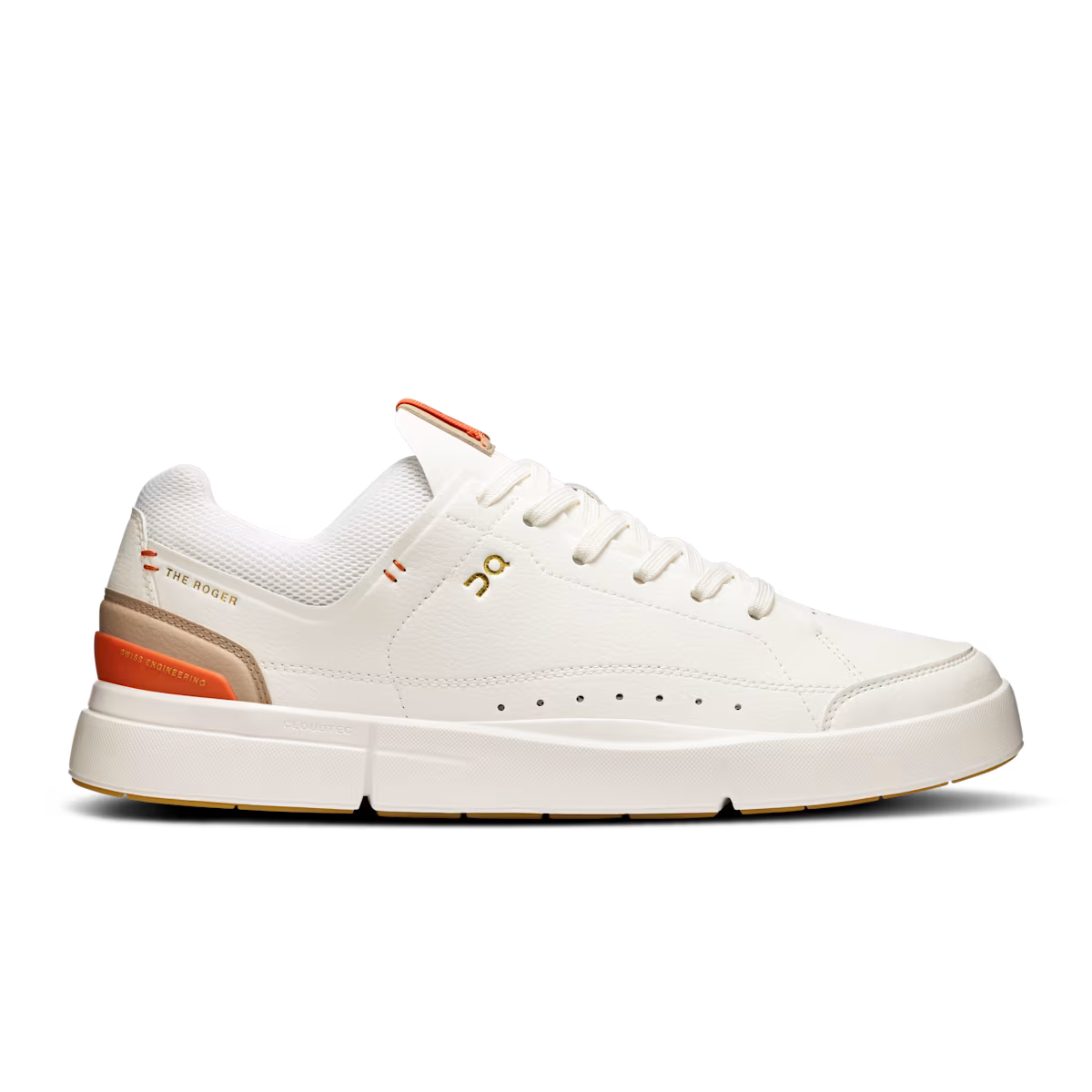 Men's On The Roger Centre Court, White/Flame, 8.5 D Medium