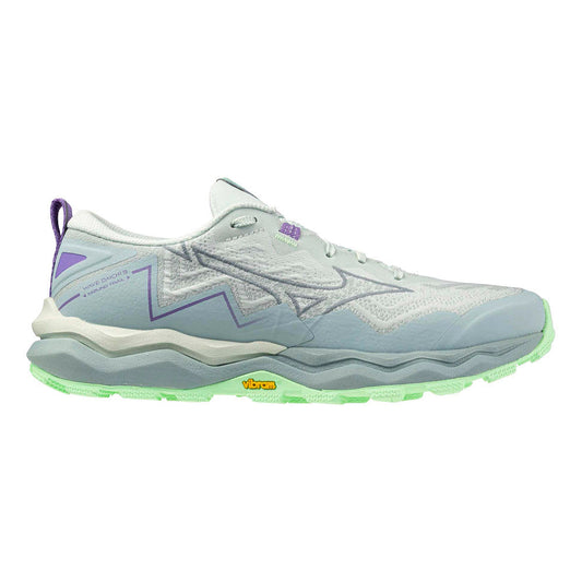 Women's Mizuno Wave Daichi 9, Hint Of Mint/Citadel, 7 B Medium