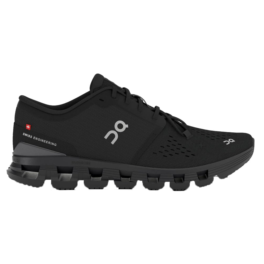 Men's On Cloud X 4, Black/Eclipse, 14 D Medium