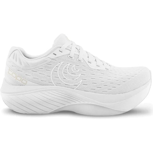 Women's Topo Athletic Atmos, White/White, 8 B Medium