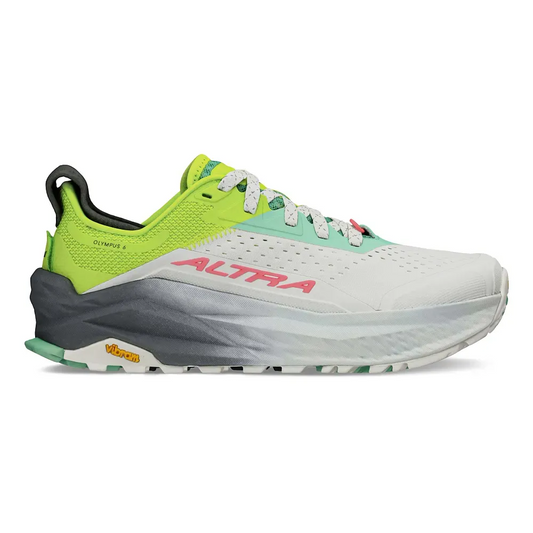 Women's Altra Olympus 6, Gray/Lime, 10 B Medium