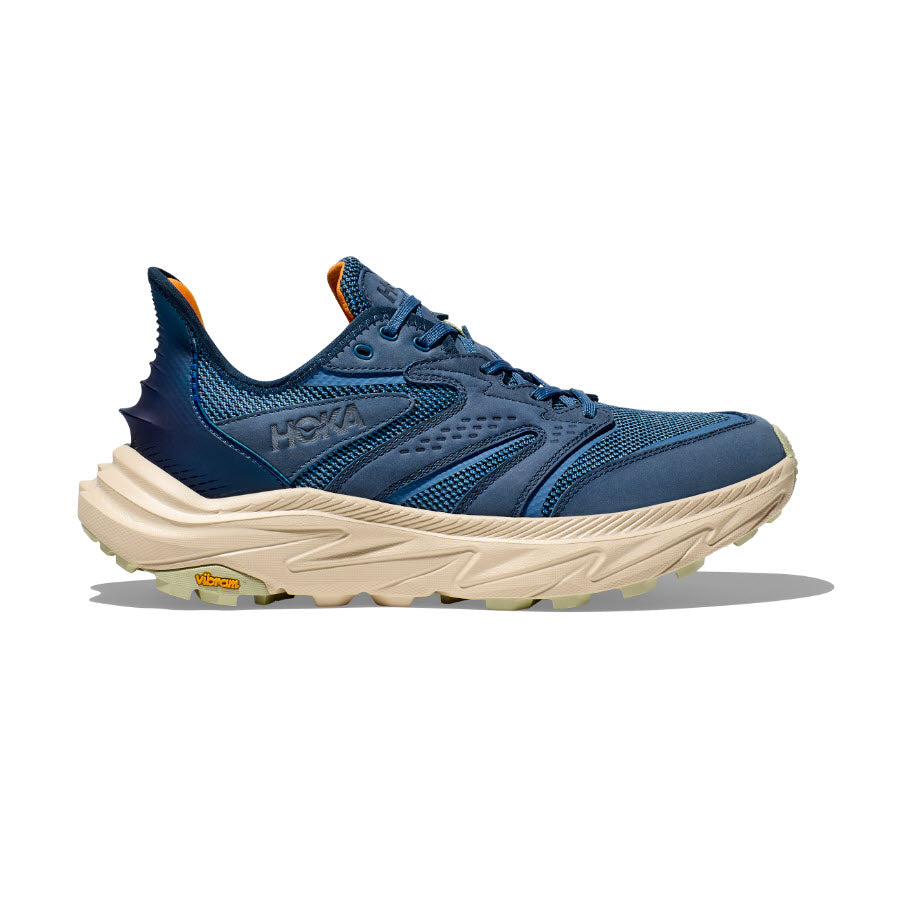 Men's Hoka Anacapa 2 Freedom, Foggy Night/Oat Milk, 11.5 D Medium