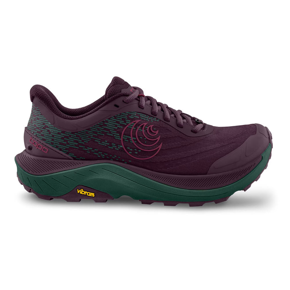 Women's Topo Athletic Ultraventure 4, Purple/Dark Teal, 7.5 B Medium