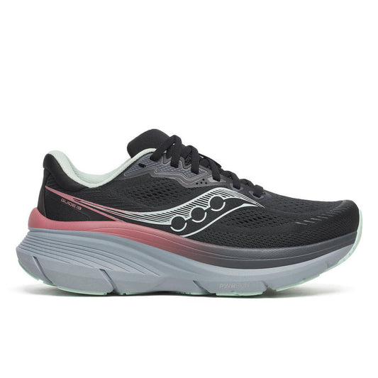 Women's Saucony Guide 19, Black/Calm, 9 B Medium