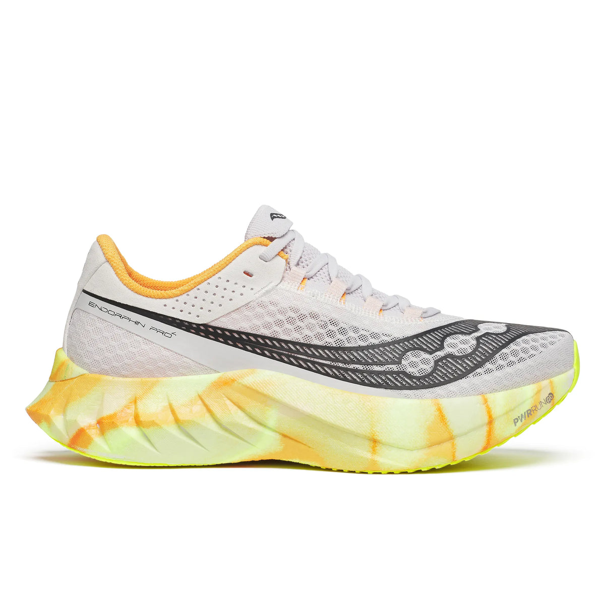 Men's Saucony Endorphin Pro 4, Fog/Peel, 14 D Medium