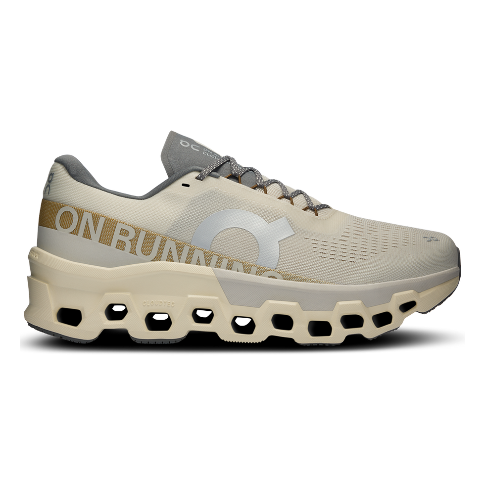 Men's On Cloudmonster 2, Cream/Ice, 8 D Medium