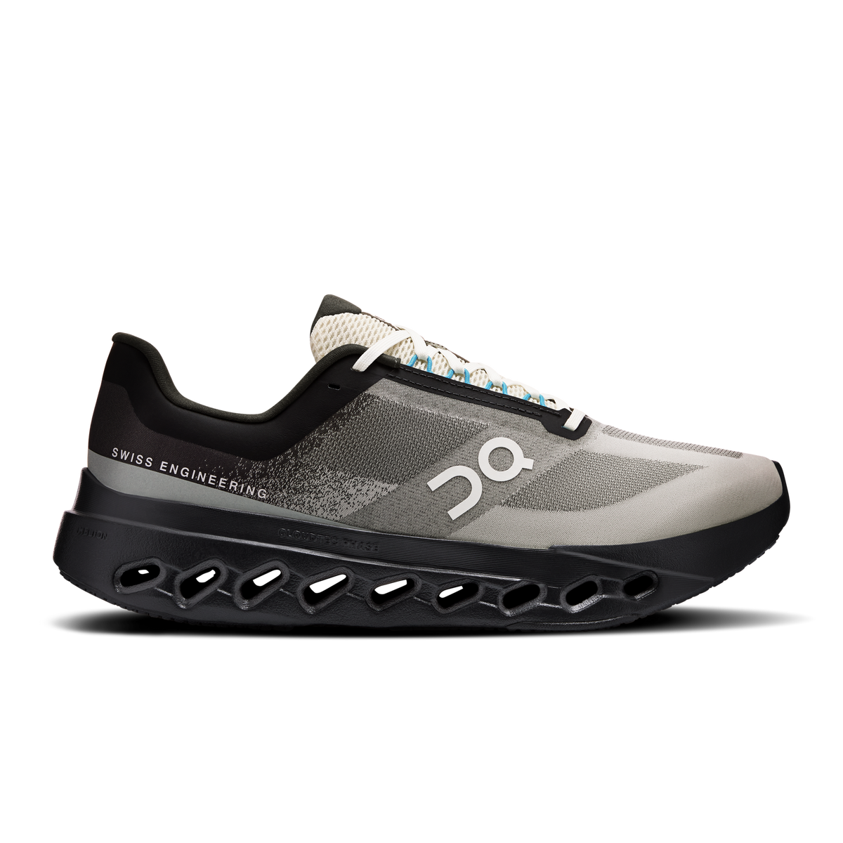 Men's On Cloudsurfer Next, Black/Dew, 9 D Medium