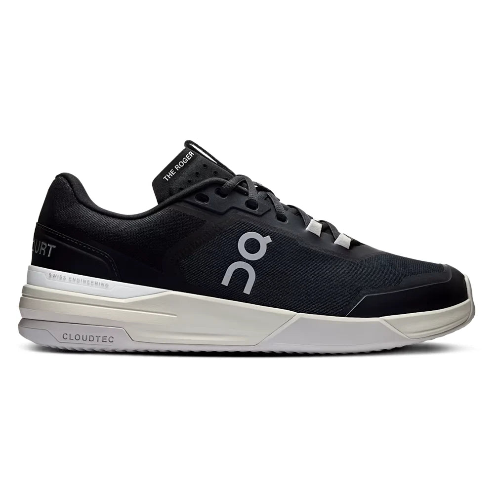 Men's On The Roger Advantage Pro Clay, Black/White, 9 D Medium