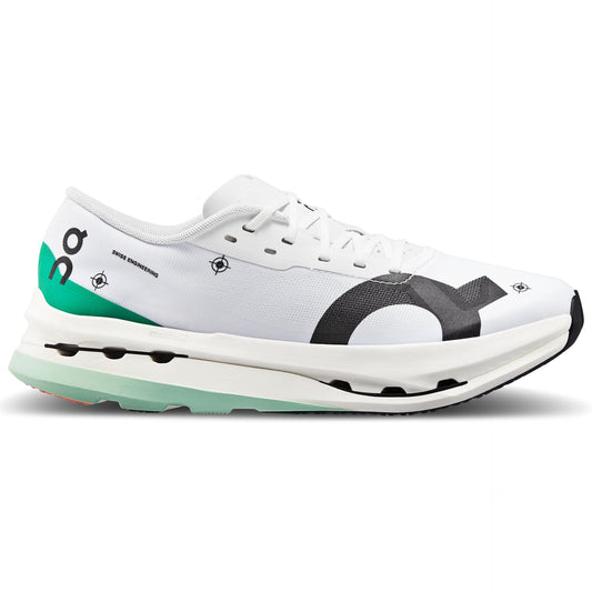 Men's On Cloudboom Echo 3, Undyed-White/Mint, 13 D Medium