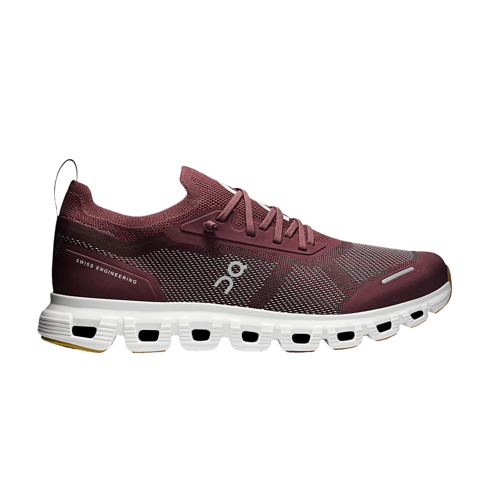 Women's On Cloud 6 Versa, Mulberry/White, 10.5 B Medium