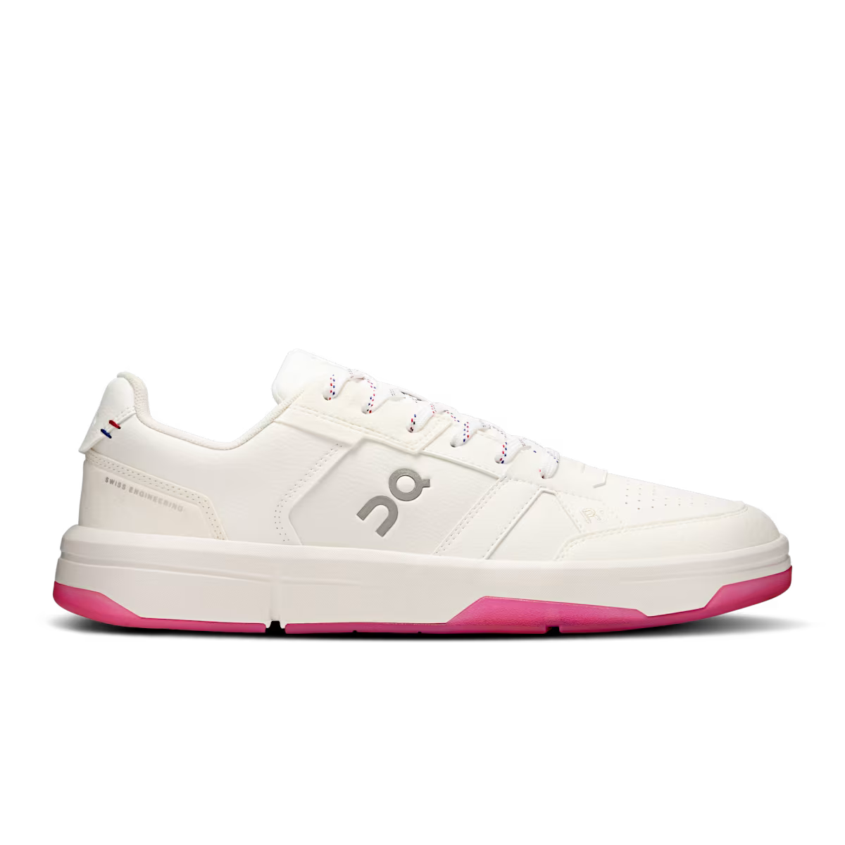 Women's On The Roger Clubhouse 3, White/Grenadine, 9 B Medium
