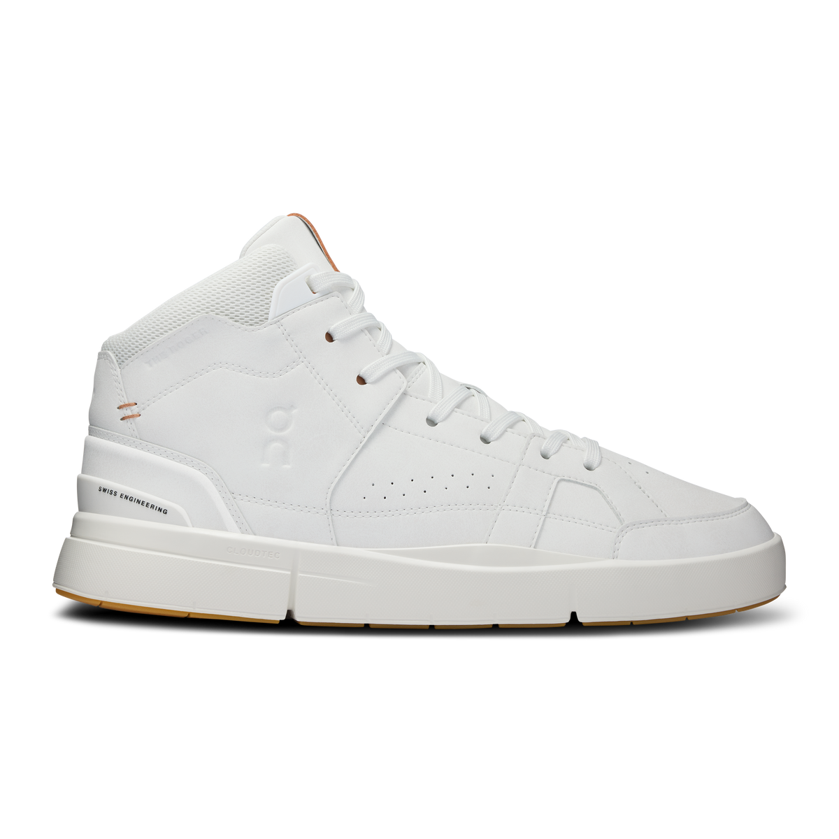 Men's On The Roger Clubhouse Mid 2, White/Sandstone, 12.5 D Medium