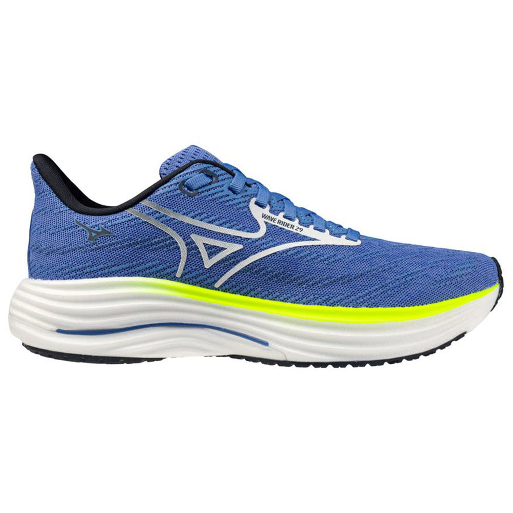Women's Mizuno Wave Rider 29, Ultramarine/White, 7.5 B Medium