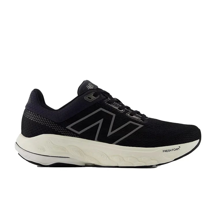 Men's New Balance Fresh Foam X 860v14, White/Black/Seasalt, 9.5 B Narrow