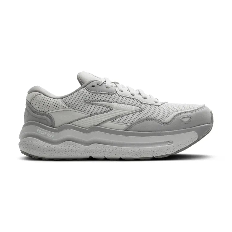 Women's Brooks Ghost Max SE, Oyster/Alloy/Antarctica, 8.5 B Medium