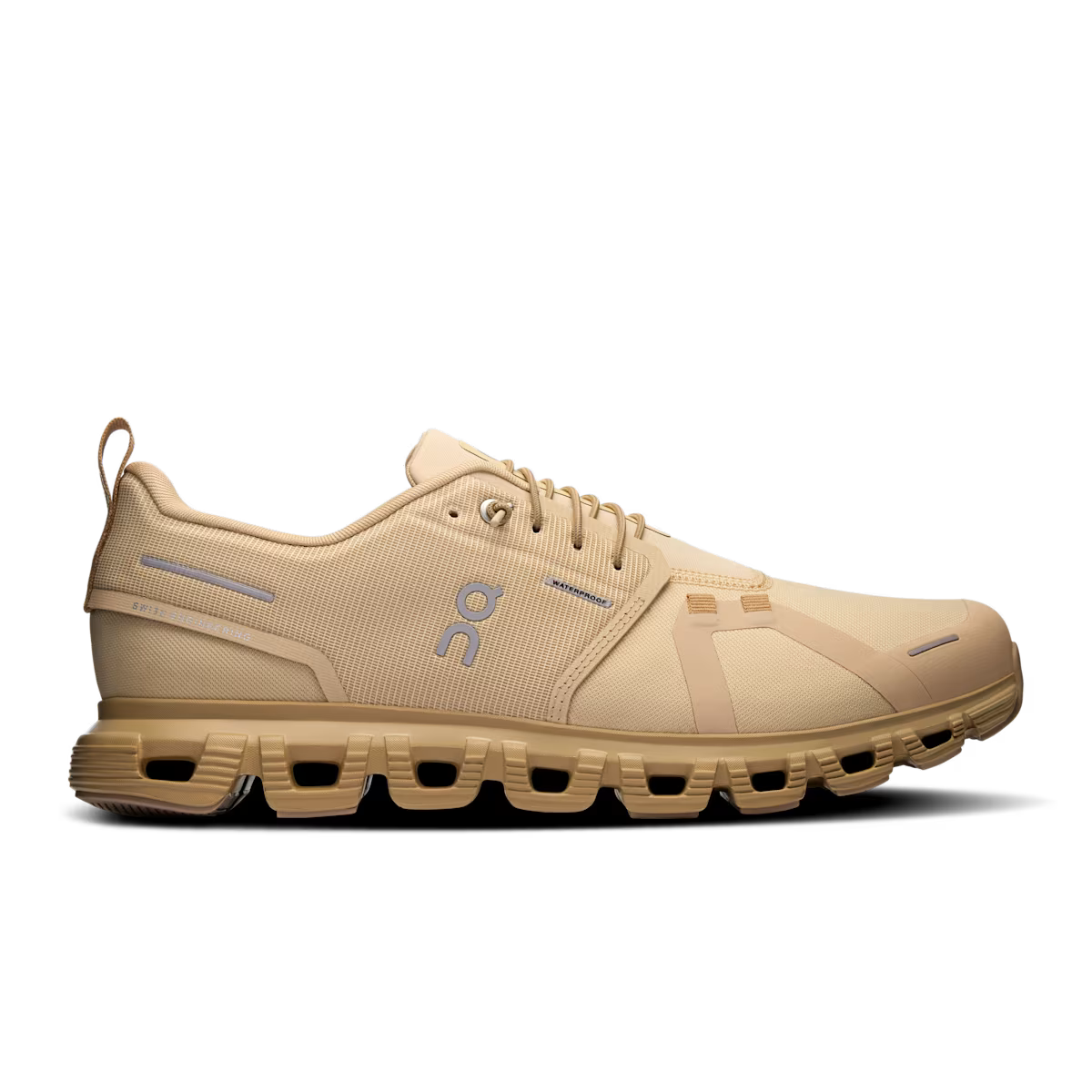 Men's On Cloud 6 Waterproof, Sand/Dune, 9.5 D Medium