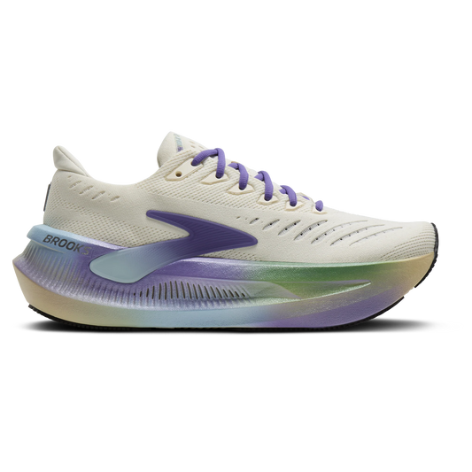 Women's Brooks Glycerin Max 2, Papyrus/Blue/Phantom, 5.5 B Medium