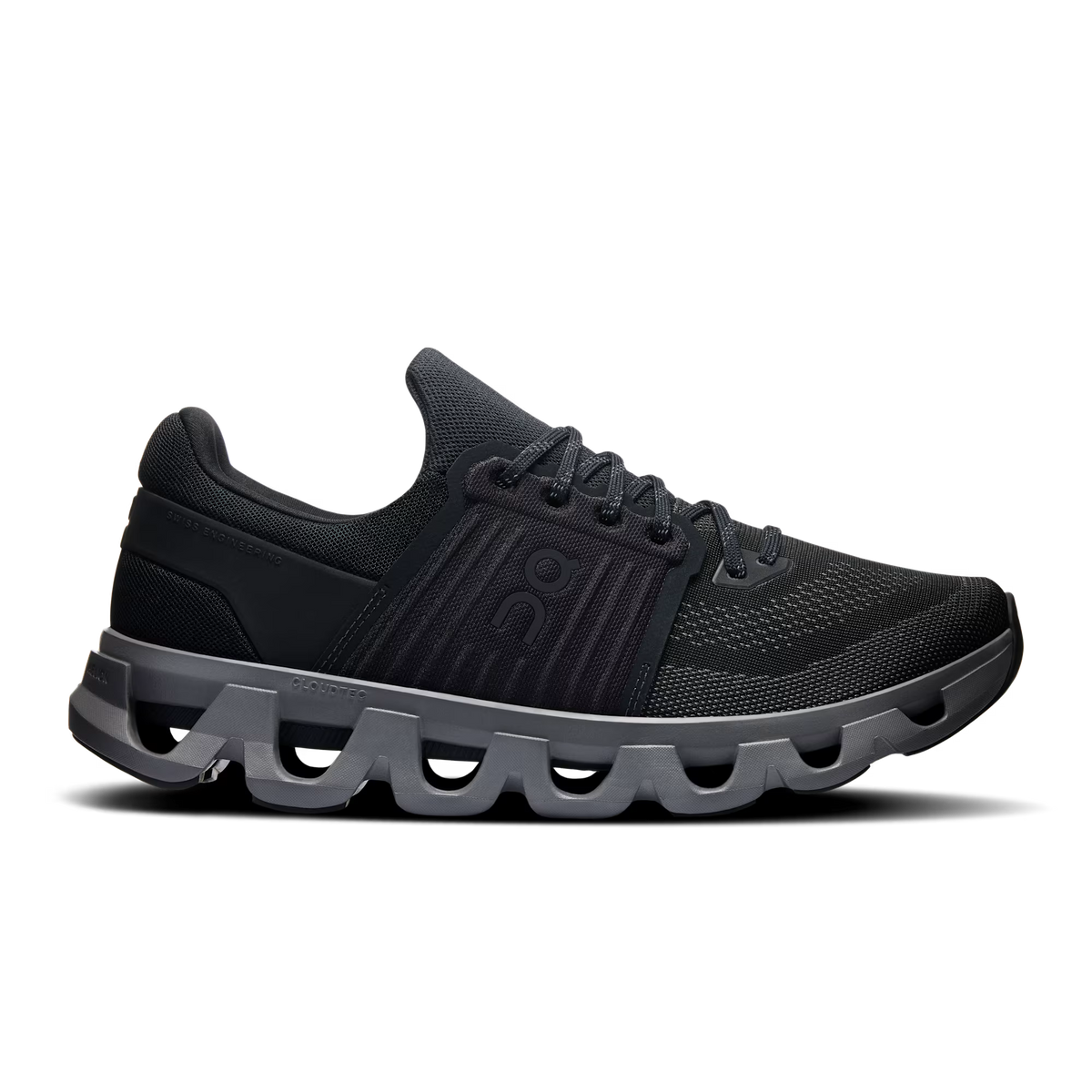 Men's On Cloudswift 4 AD, Black/Rock, 11.5 D Medium