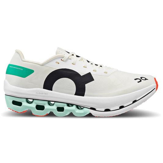 Women's On Cloudboom Echo, White/Mint, 5.5 B Medium