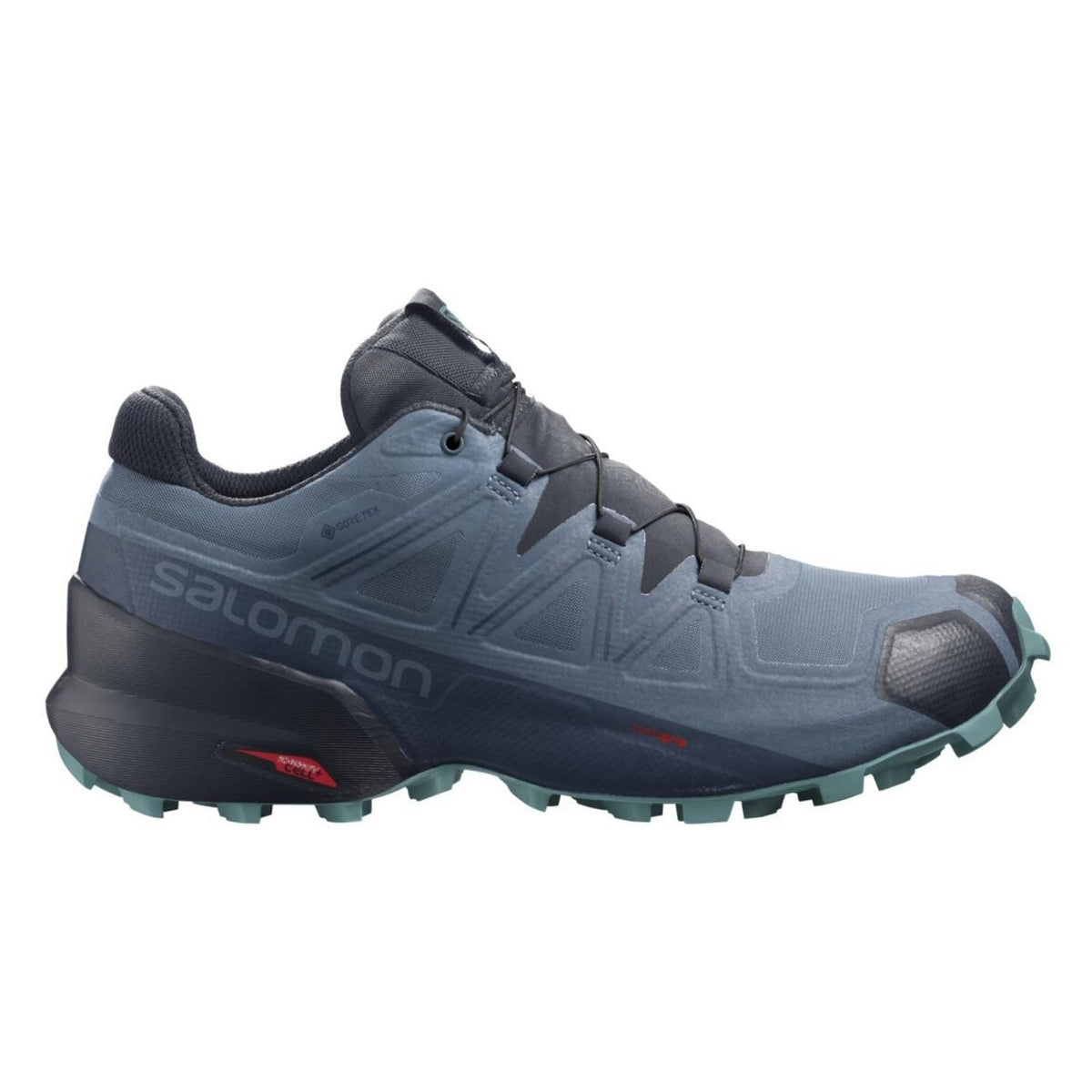 Women's Salomon Speedcross 5 GTX, Copen Blue/Navy Blazer/Meadowbrook, 9.5 B Medium