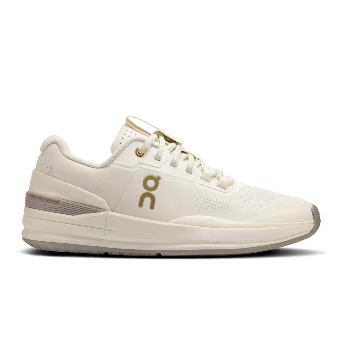 Women's On The Roger Pro Ace, Ivory/Fog, 7 B Medium