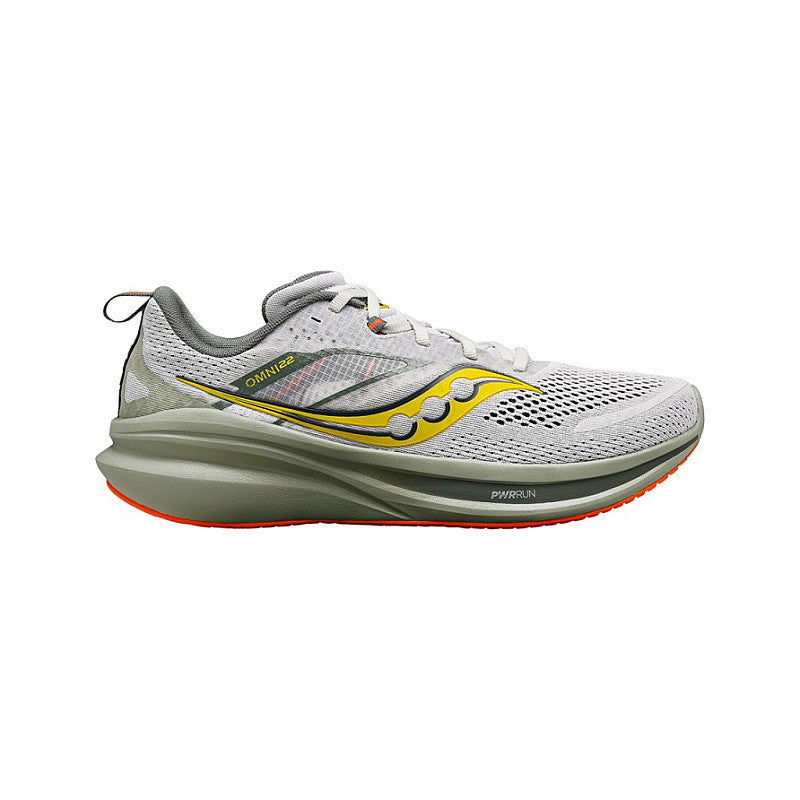 Men's Saucony Omni 22, Fog/Bough, 10.5 D Medium