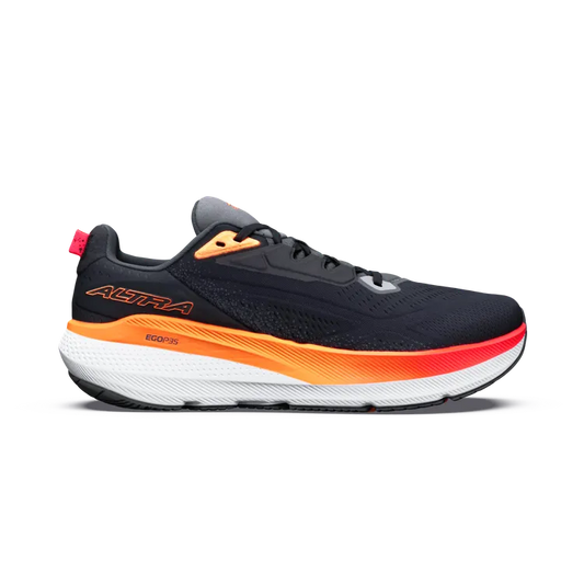Men's Altra FWD Via 2, Black/Orange Pop/Fiery Coral, 13 D Medium