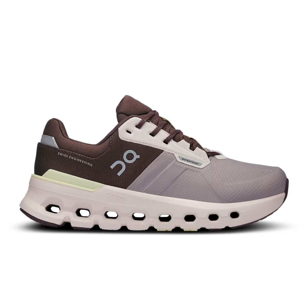 Women's On Cloudrunner 2 Waterproof, Zinc/Seedling, 7 B Medium