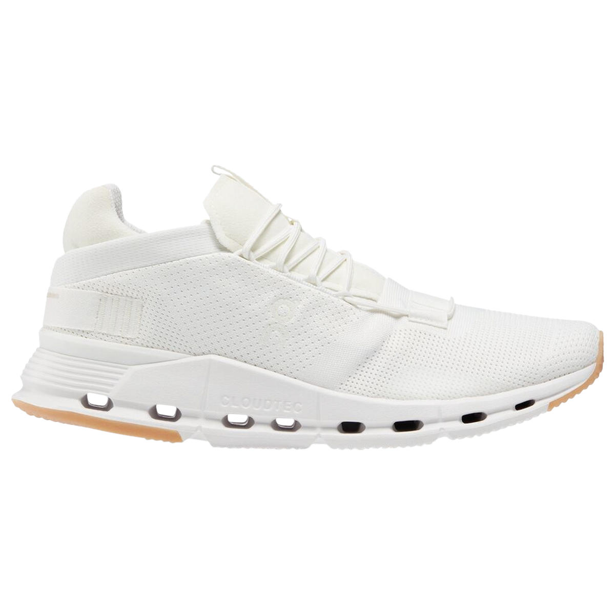Women's On Cloudnova, Undyed-White/Carnation, 10.5 B Medium