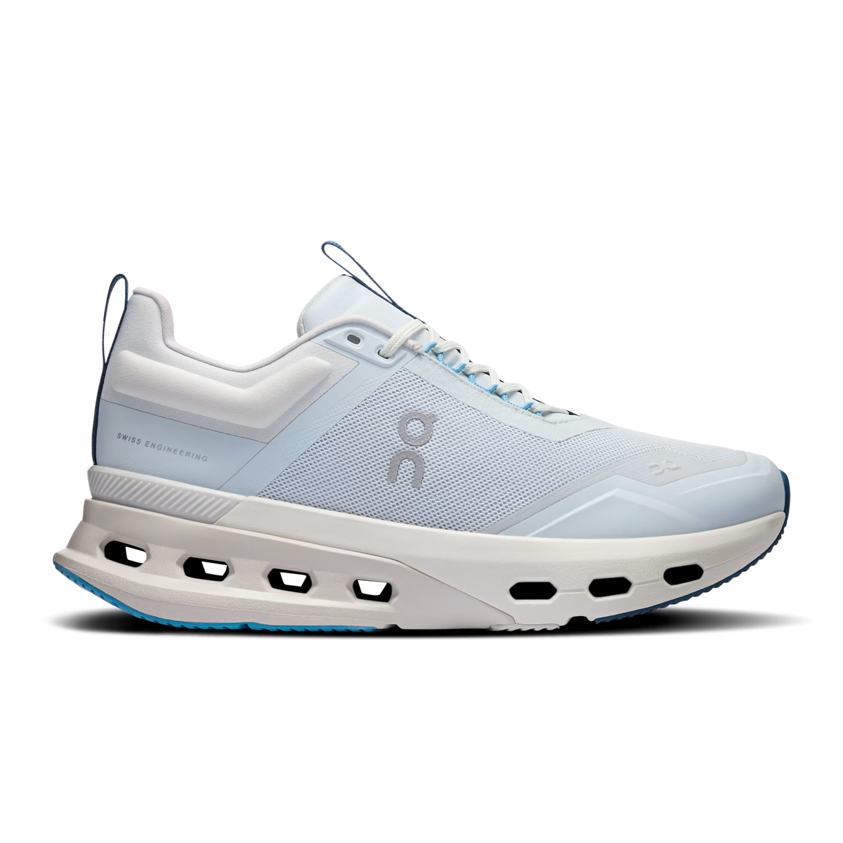 Women's On Cloudnova X, Arctic/Niagara, 6.5 B Medium