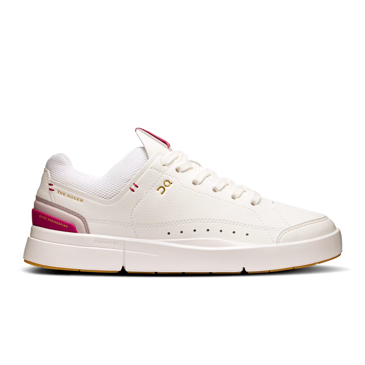 Women's On The Roger Centre Court, White/Grenadine, 10 B Medium