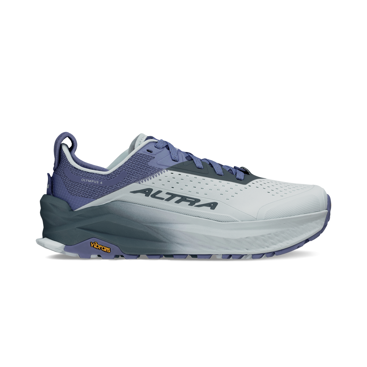 Women's Altra Olympus 6, Gray/Blue, 9.5 B Medium