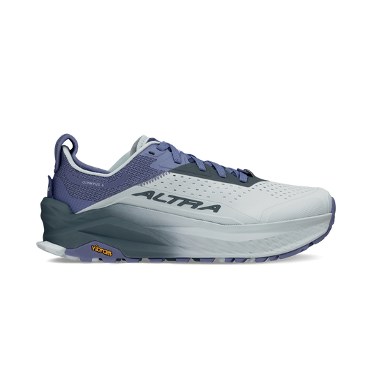 Women's Altra Olympus 6, Gray/Blue, 10 B Medium