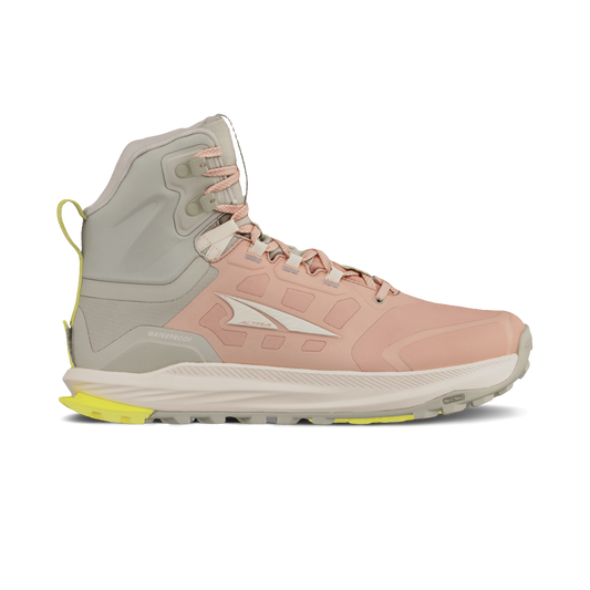 Women's Altra Lone Peak 9 Waterproof Mid, Tan, 10 B Medium