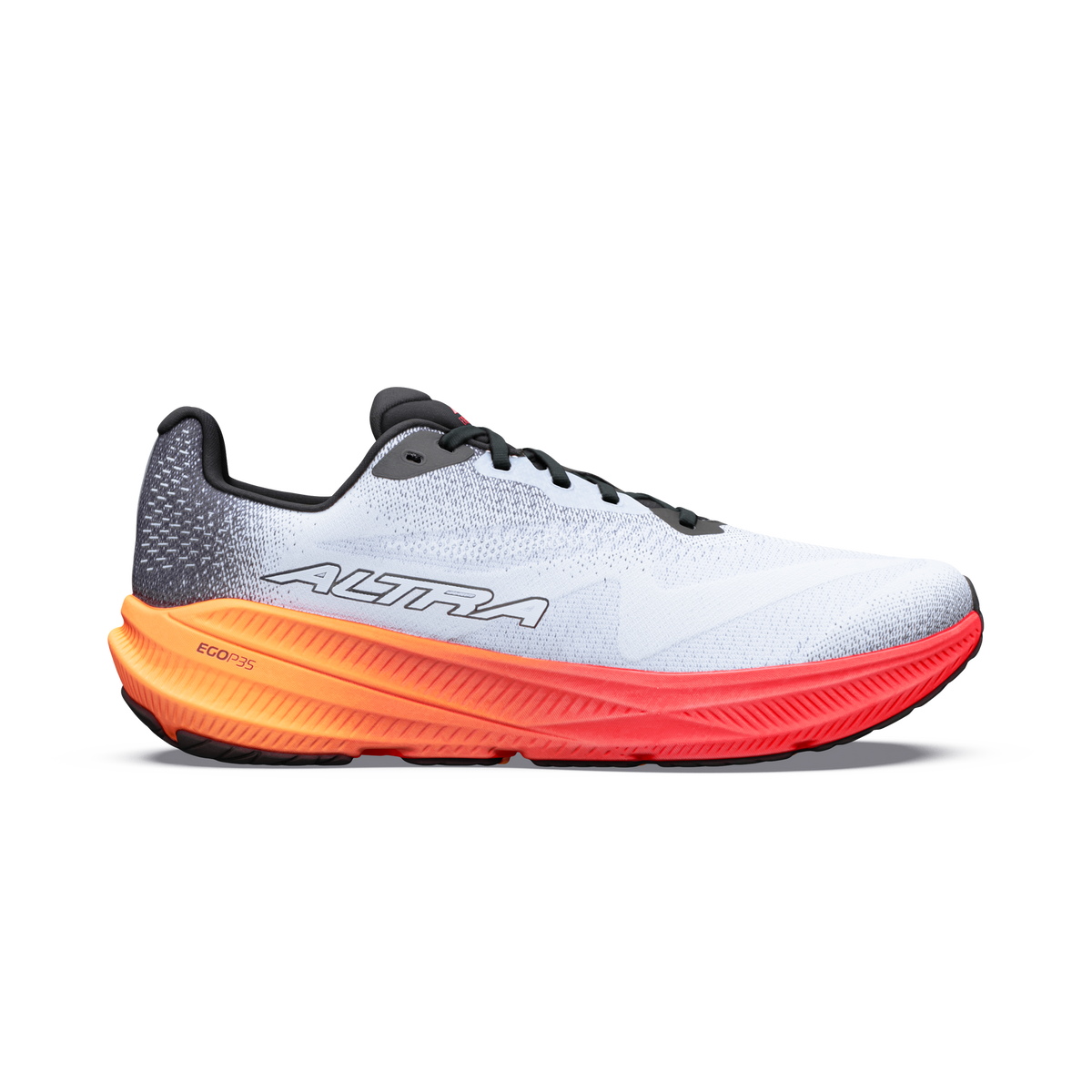 Men's Altra Experience Flow 3, White/Black/Orange Pop, 8.5 D Medium