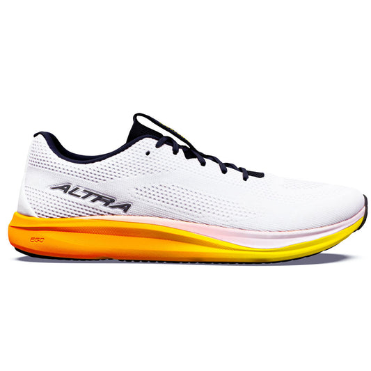 Men's Altra Escalante 5, White/Black/Blazng Yllw, 9.5 D Medium
