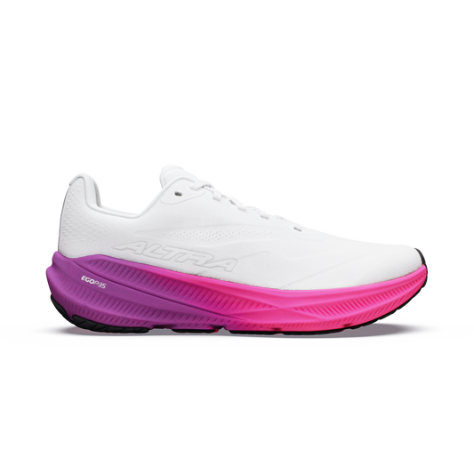 Women's Altra Experience Flow 3, White/Purple/Cactus Purple, 7.5 B Medium