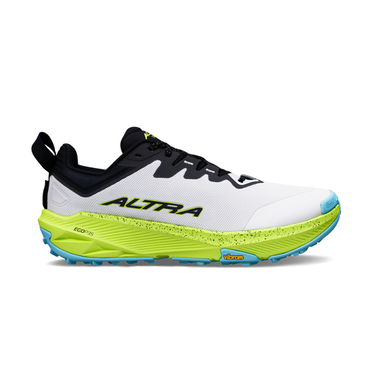 Men's Altra Experience Wild 3+, White/Lime, 11 D Medium