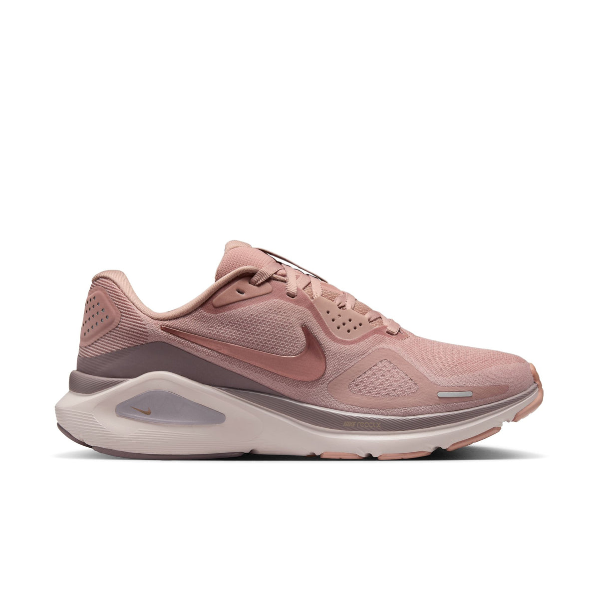 Women's Nike Structure 26, Particle Pink/Metallic Rose Gold/Taupe Grey, 7.5 B Medium