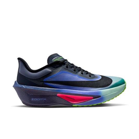 Women's Nike Zoom Fly 6, Dark Obsidian/Black-Racer Blue, 6.5 B Medium