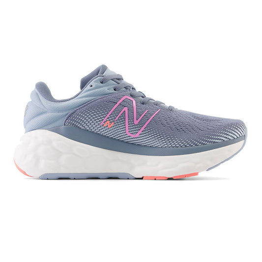 Womens New Balance Fresh Foam X 840v1, Artic Grey/Raspberry, 8 B Medium