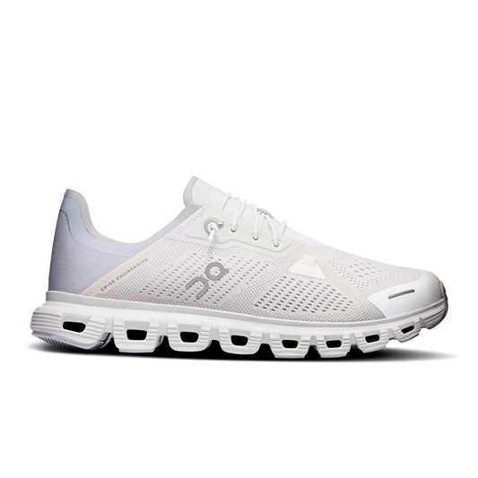 Men's On Cloud 6 Coast, White/Glacier, 7 D Medium