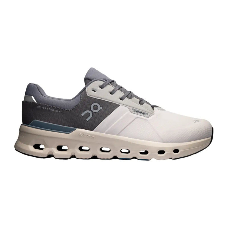 Men's On Cloudrunner 2 Waterproof, Wolf/Dust, 10.5 D Medium