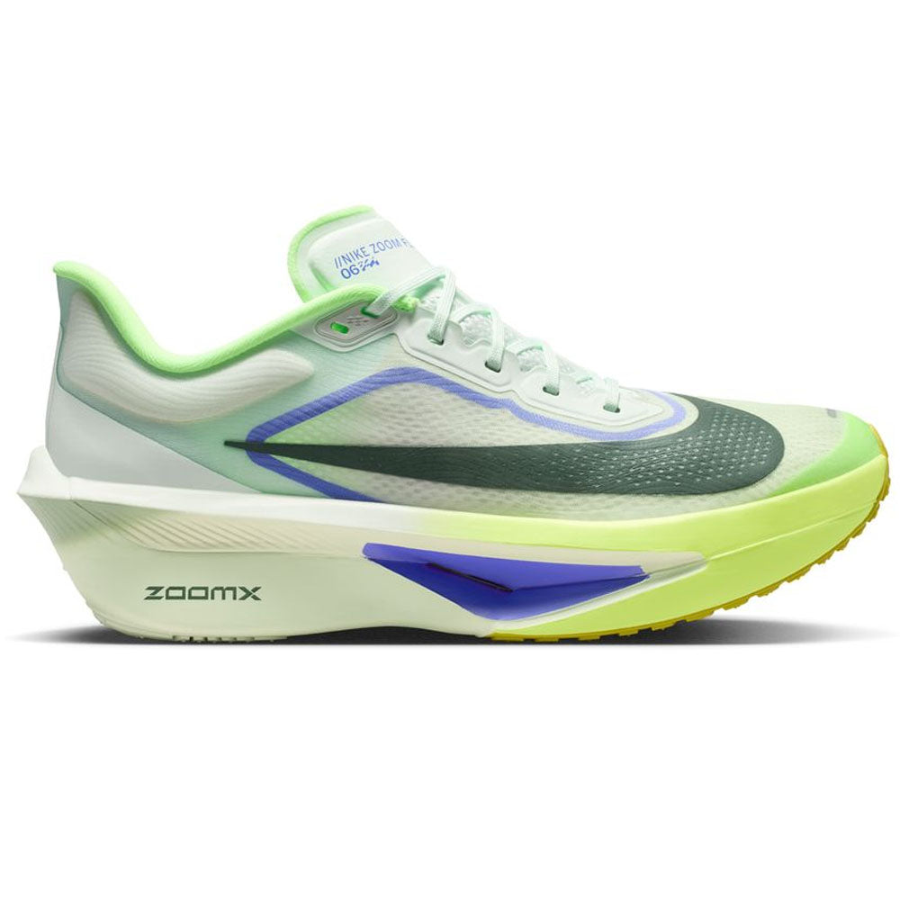 Men's Nike Zoom Fly 6, Barely Green/Black Spruce/Volt Ice, 11 D Medium