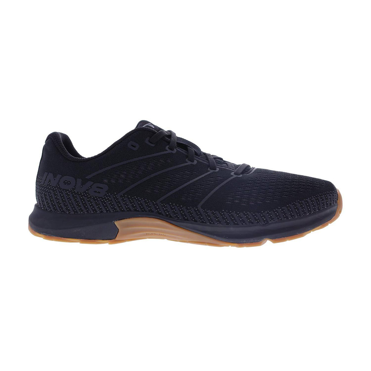 Women's Inov8 F-Fly, Black/Gum, 10 B Medium